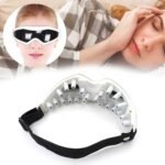 Electric Eye Massager Dark Circles Dry Eyes Eye Bag Eye Relief Vibration Magnet Therapy Eye Care Massage Device With Adjustable Elastic Band For Improving Sleep