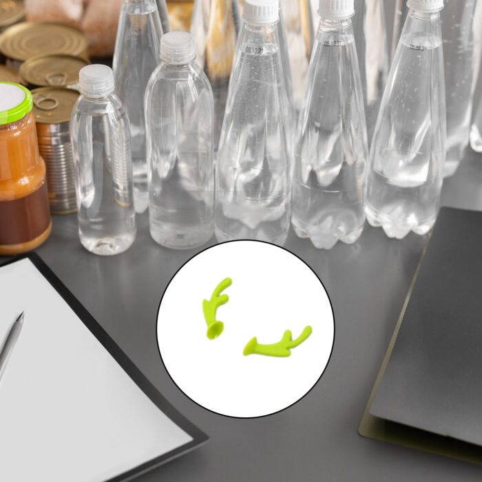 1723 Silicone Deer Drink Marker, Safe 16PCS Wine Glass Identification Tag Lightweight Unique Durable for Party