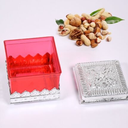 7129 RUBY DRYFRUIT STORAGE CONTAINER  ATTRACTIVE DESIGN BOX FOR HOME , GIFTING & KITCHEN USE