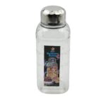 Plastic Transparent Mukhwas Bottle With Steel Cap / Mouth Freshener / Dryfruits Multipurpose Air Tight And Bpa Free Kitchen Storage Bottle (1 Pc) - Image 4