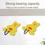 4498 Teddy Bear Strong Adhesive Hook Wall Hooks High Quality Premium Hook For Home , Office , & Multiuse Hook ( 1 Pkt )