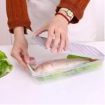 3-Piece BPA-Free Plastic Food Storage Containers with Secure Lids, Stackable and Freezer-Safe - Image 5