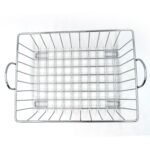 2743 SS Square Basket Stand used for holding fruits as a decorative and using purposes in all kinds of official and household places etc.