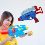Manual Shooting 5 Ball Gun Toy for Kids - Durable, Safe, and Fun Ping Pong Shooter - Image 5