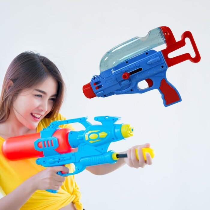 Manual Shooting 5 Ball Gun Toy for Kids - Durable, Safe, and Fun Ping Pong Shooter - Image 5