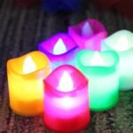 24Pcs Festival Decorative - Led Tealight Candles | Battery Operated Candle Ideal For Party, Wedding, Birthday, Gifts (Multi Color)