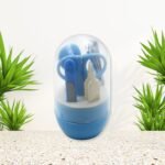 Baby Care Baby Nail Clipper, Scissor, Tweezer And Nail Cleaning Sets, The Best Baby Shower Gift For Baby Girl And Baby Boy (5 Pc Set)