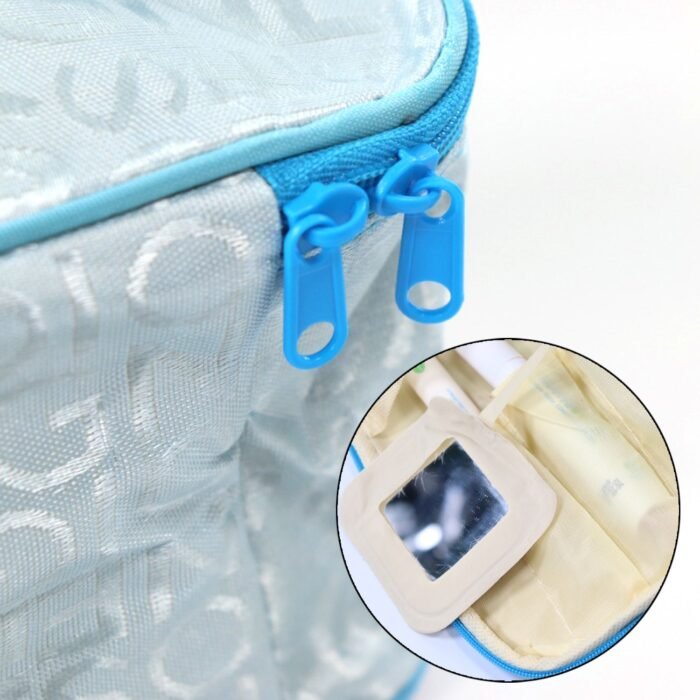 6228 PORTABLE MAKEUP BAG WIDELY USED BY WOMENâ€™S FOR STORING THEIR MAKEUP EQUIPMENTâ€™S AND ALL WHILE TRAVELLING AND MOVING.