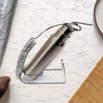5195 Bottle Stand Steel Rack 24cm Attractive Design Bottle Rack For Hotel & Home Use