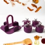 Silver Sparrow 4-Piece Jar Dry Fruit Set with Airtight Lids - Image 5