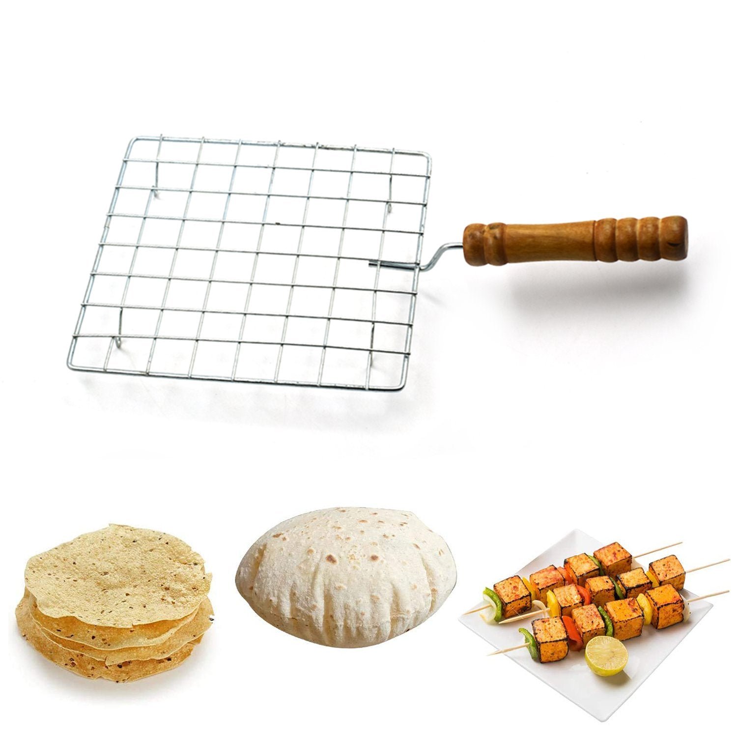 04_9d1f1927-0464-4e87-8e5a-2f47ebf779a9 2617 Square Stainless Steel Barbecue Grill with Wooden Handle