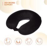 Travel Comfort Kit: Inflatable Neck Pillow, Eye Mask & Ear Plugs - Image 6