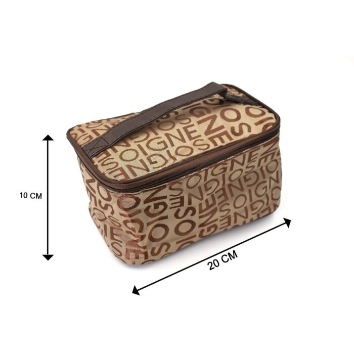 6065 Portable Makeup Bag widely used by womenâ€™s for storing their makeup equipmentâ€™s and all while travelling and moving.