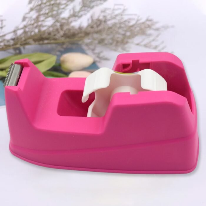Plastic Tape Dispenser Cutter For Home Office Use, Tape Dispenser For Stationary, Tape Cutter Packaging Tape (1 Pc / 631 Gm) - Image 3