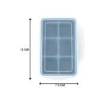 6 Grid Silicone Ice Tray - Versatile, Durable, and Space-Saving - Image 5