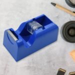 Plastic Tape Dispenser Cutter For Home Office Use, Tape Dispenser For Stationary, Tape Cutter Packaging Tape School Supplies (1 Pc / 235 Gm) - Image 6