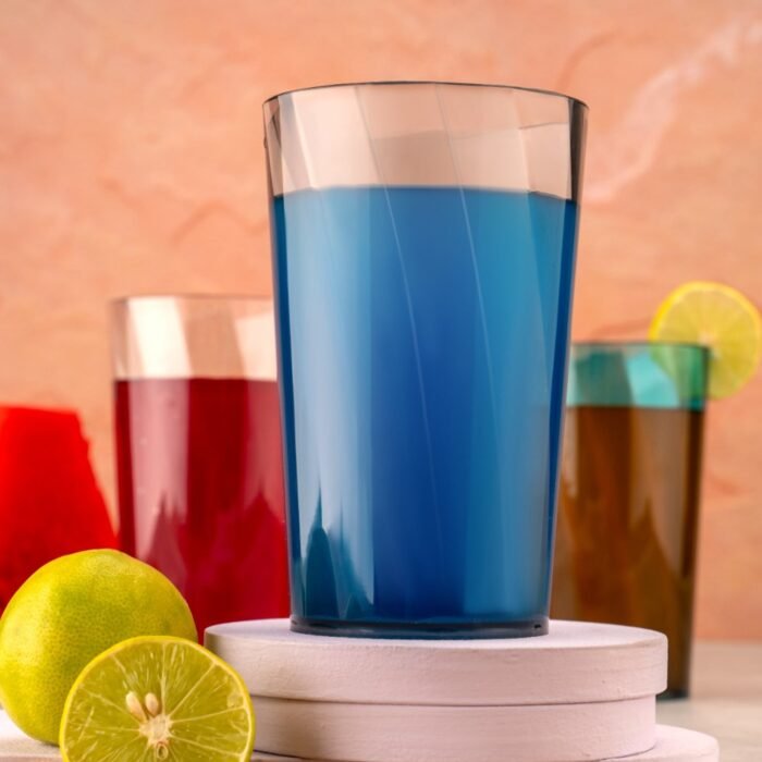 Premium Juice And Water Glasses Set Of 6 Transparent, 300Ml, Drinking Water Glasses Stylish & Crystal Round Highball Glasses For Water, Juice & Cocktails, Glass Set Of 6 For Water - Image 6
