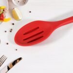 Multipurpose Silicone Spoon, Silicone Basting Spoon Non-Stick Kitchen Utensils Household Gadgets Heat-Resistant Non Stick Spoons Kitchen Cookware Items For Cooking And Baking (6 Pcs Set) - Image 24