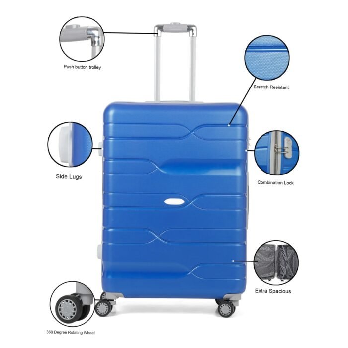 1102 Traveling Trolley Bag Set, Small , Medium & Big Suitcase Premium Quality Bag 3 Pcs Set For Traveling Use
