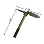 9051 Portable Camping Hiking Garden Mini Folding Shovel with Case