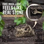 Hide A Key Outside Rock Looks Like A Real Rock - Weatherproof Rock Key Perfect For Emergencies - Fake Rock Key Hider Outside Decorative (1 Pc) - Image 5