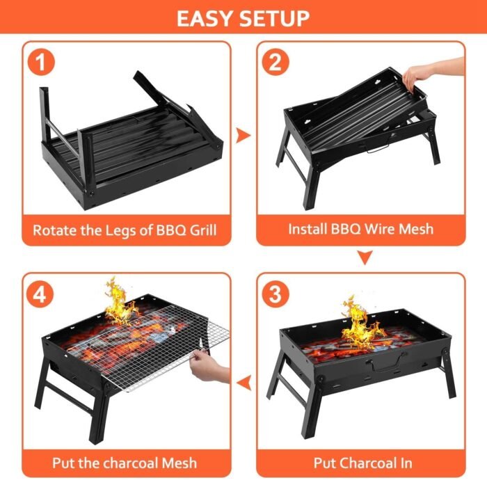 0126 A Barbecue Grill used for making barbecue of types of food stuffs like vegetables, chicken meat etc.