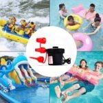 9080 Electric Air Pump For Ball , Balloon ( 3 Nozzle )