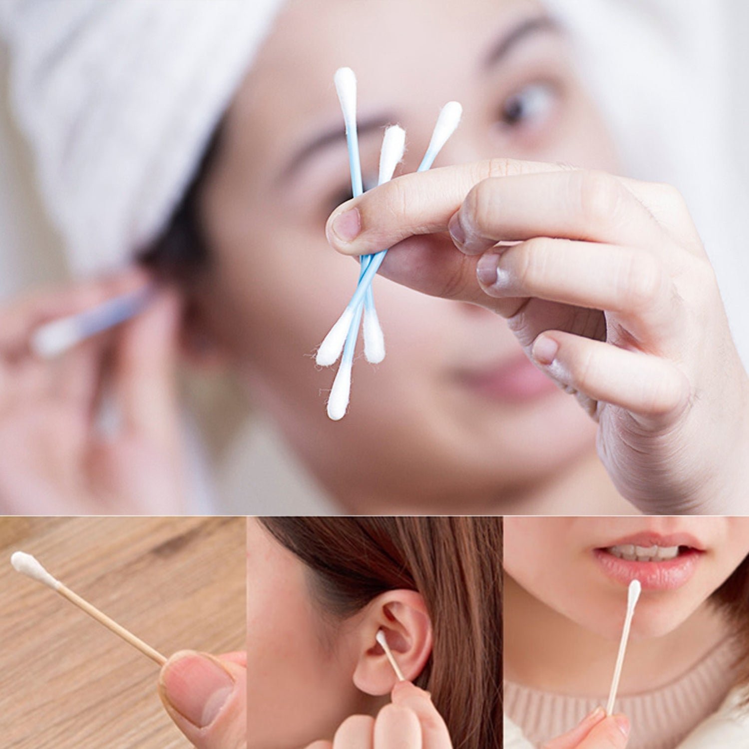 05_403cbd27-f19a-42a8-8955-a1150c071570 6010 Small Cotton Buds for ear cleaning, soft and natural cotton swabs (100 per pack)
