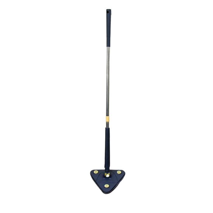 Rotatable Adjustable Triangle Cleaning Mop Triangle Mop With Stainless Steel Long Handle Push-Pull Squeezing Cleaning Mop Dry & Wet Mop For Floor Windows (1 Pc) - Image 4
