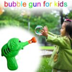 Elephant Hand Pressing Bubble Liquid Bottle With Gun Toy For Kids, Children And Toddlers - Image 5