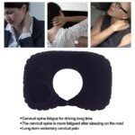 Travel Comfort Kit: Inflatable Neck Pillow, Eye Mask & Ear Plugs - Image 7