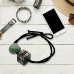 Hair Rubber Bands | Elastic Durable Ponytail Holders Hair Ties, No Crease And Damage Hair Accessories For Kids, Girls And Women (2 Pc)