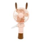 Portable Small Fan Handheld, Mini Student Handheld Dormitory Class Personal Fan Without Battery & Usb Cable Operated Manual Hand Press Fan (1 Pc) - Image 4