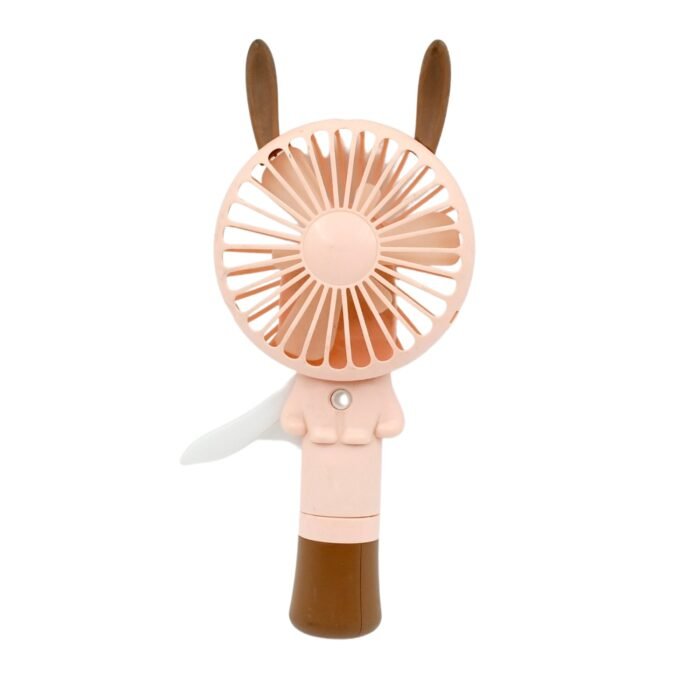 Portable Small Fan Handheld, Mini Student Handheld Dormitory Class Personal Fan Without Battery & Usb Cable Operated Manual Hand Press Fan (1 Pc) - Image 4