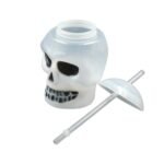 Ghost Face Bottle Water Bottle, Drinking Cup With Lid And Straw, Party Favors Summer Hawaiian And Beach Party Decorations For Kids Adults With Brown Box(1 Pc) - Image 6