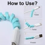 6029 Spiral Charger Spring Cable Protector Data Cable Saver