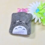 Totoro Cartoon Hot Water Bag Small Hot Water Bag With Cover For Pain Relief, Neck, Shoulder Pain And Hand, Feet Warmer, Menstrual Cramps.