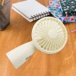 Mini Handheld Fan, Portable Rechargeable Mini Fan, Portable Easy To Carry, For Home, Office, Travel And Outdoor Use (1 Pc)