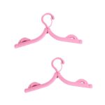 Virgin Folding Travel Hangers, Portable Folding Clothes Hangers For Scarves Suits Trousers Pants Shirts Socks Underwear Travel Home Foldable Clothes Drying Rack (2 Pc Set) - Image 4