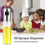 7126 Oil Sprayer Dispenser, Oil Versatile Glass Spray Bottle For Cooking & Multi Use Bottle