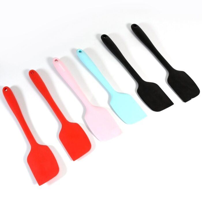 Multipurpose Silicone Spoon, Silicone Basting Spoon Non-Stick Kitchen Utensils Household Gadgets Heat-Resistant Non Stick Spoons Kitchen Cookware Items For Cooking And Baking (6 Pcs Set) - Image 17