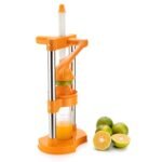 7128 Hand Pressure Juicer With Glass Manual Cold Press Juice Machine  Instant Make Juice Squeezer, Fruits Juicer, Juice Maker, Orange Juice Extractor For Fruits & Vegetables, Orange