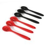 Multipurpose Silicone Spoon, Silicone Basting Spoon Non-Stick Kitchen Utensils Household Gadgets Heat-Resistant Non Stick Spoons Kitchen Cookware Items For Cooking And Baking (6 Pcs Set) - Image 25