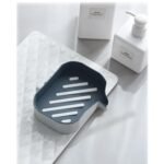 Adhesive Wall Mounted Soap Dish, Soap Holder, Soap Saver Easy Cleaning, Soap Tray For Shower Bathroom Kitchen (1 Pc)