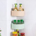 1099L Plastic Multipurpose Kitchen Bathroom Shelf Wall Holder Storage Rack (Loose Pack)