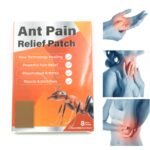 Ant Pain Relief Patch - Pack Of 8 Patches | Instant Relief From Muscular Pain & Joint Pain| Natural Pain Relief Patches | Powerful Pain Relief, No Side Effects