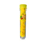 6289 Portable Hand Washing Bath Flower Shape Paper Soap Strips In Test Tube Bottle