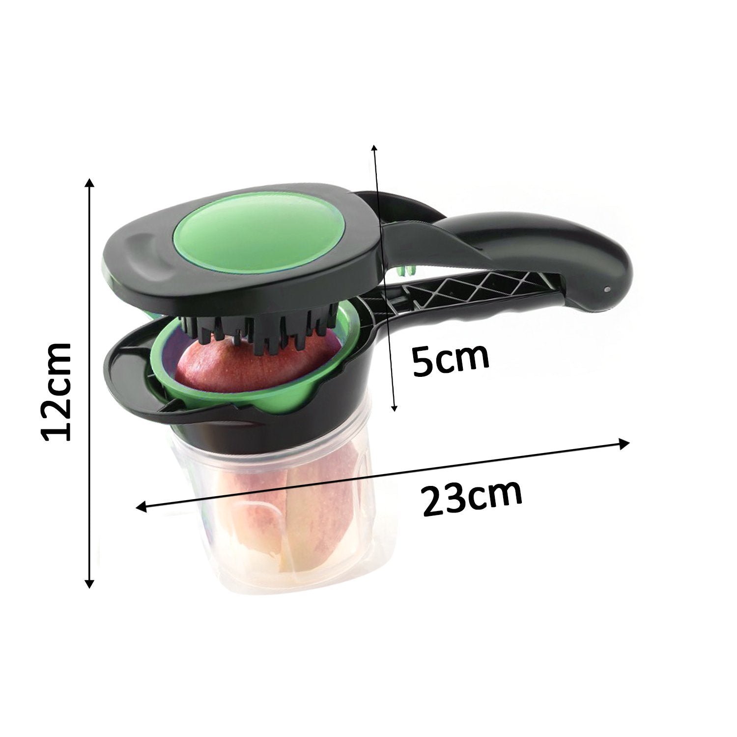 06_3f447db7-10e9-466d-9f96-b558dbb0a5f5 Plastic 6-In-1 Manual Vegetable Grater,Chipser And Slicer - Image 6