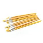 6048 Brown Art Brush Set for Artists (Pack of 12)