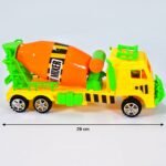 4441 Cement Mixer Truck Pushback Toy For kids